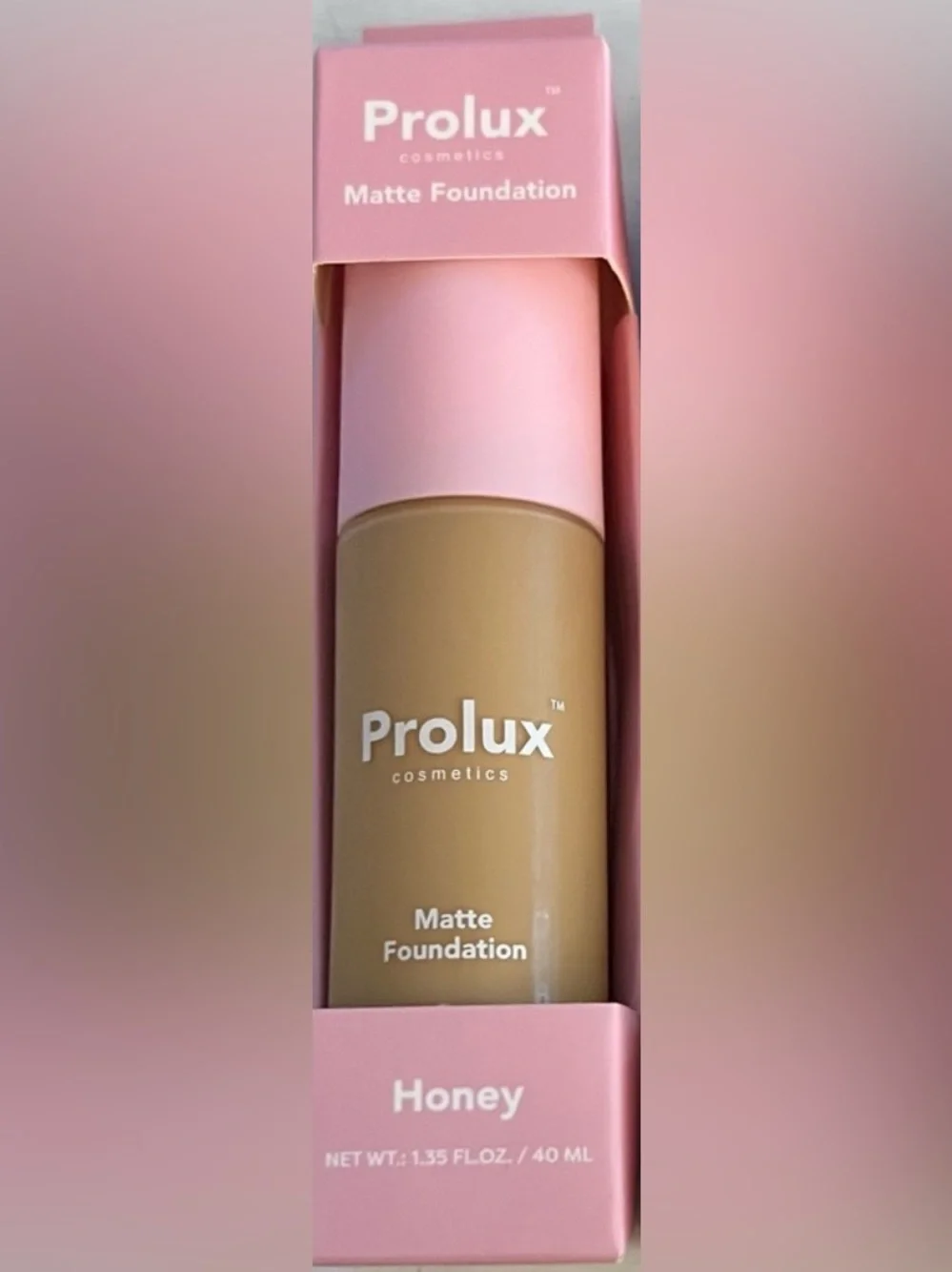 Matte Foundation — Honey (Warm Tan)